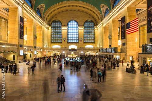 Grand Central Terminal Langzeitbelichtung New York photo