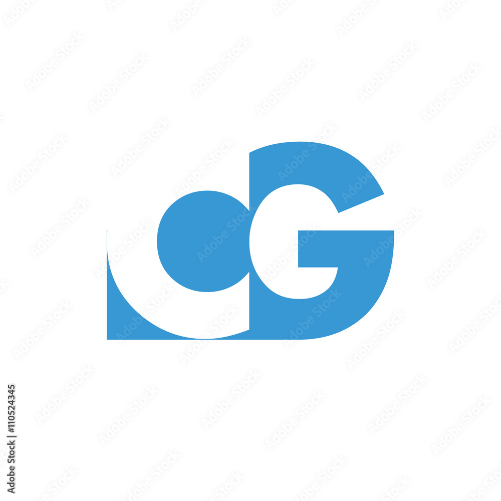 CG Logo | Vector Graphic Branding Letter Element | jpg, eps, path, web, app, art, ai | White Background CG Logo | Vector Graphic Branding Letter Element | jpg, eps, path, web, app, art, ai | White Background