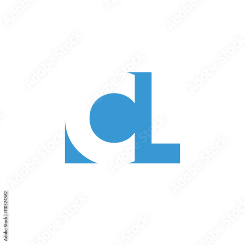 CL Logo | Vector Graphic Branding Letter Element | jpg, eps, path, web, app, art, ai | White Background