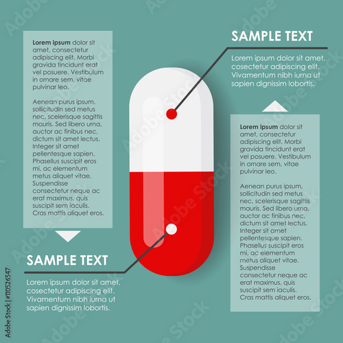 Pill infographic