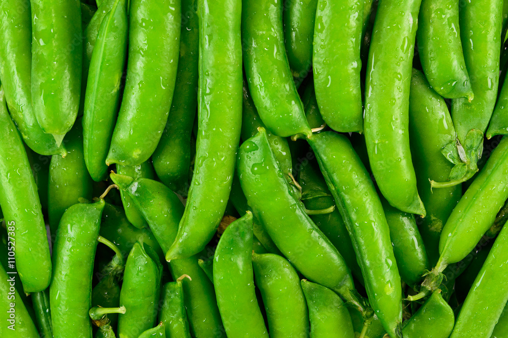 Green pea pod Green pea pod