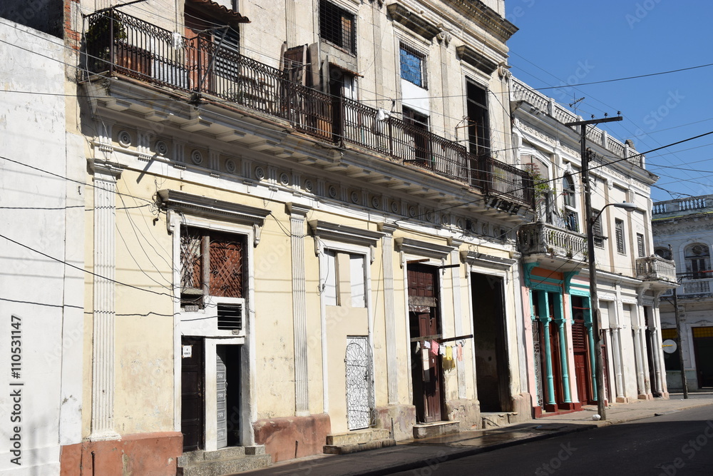 Altstadthäuser in Cienfuegos