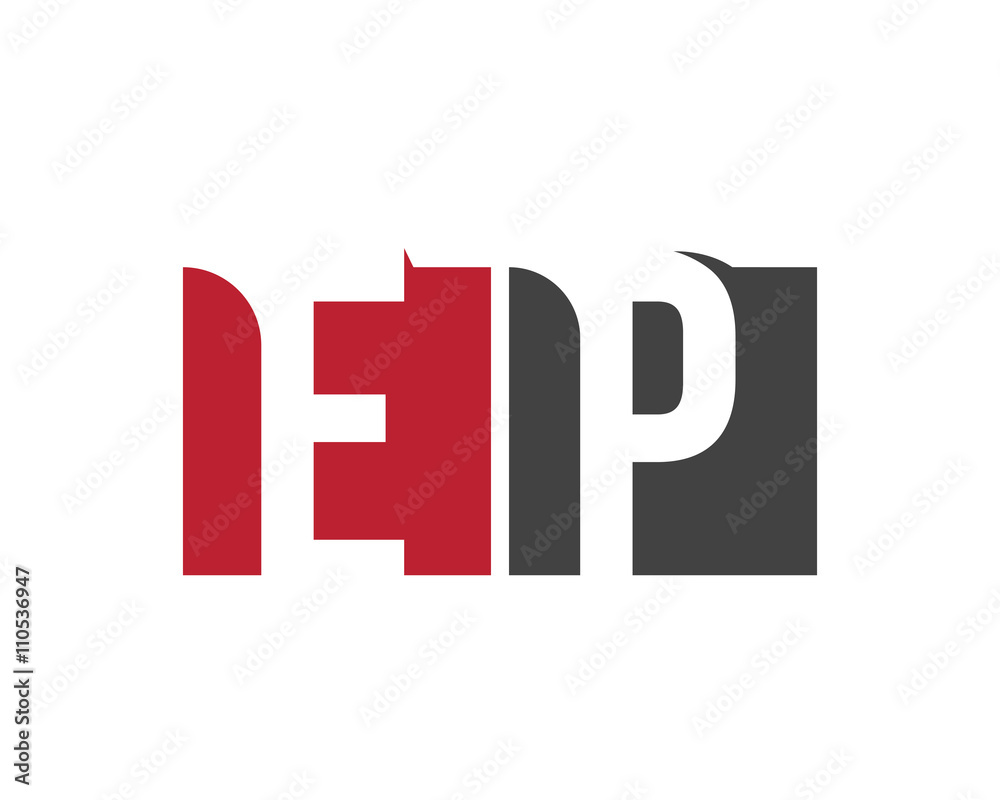 EP red square letter logo for production, publisher, property, partner, park, photography EP red square letter logo for production, publisher, property, partner, park, photography