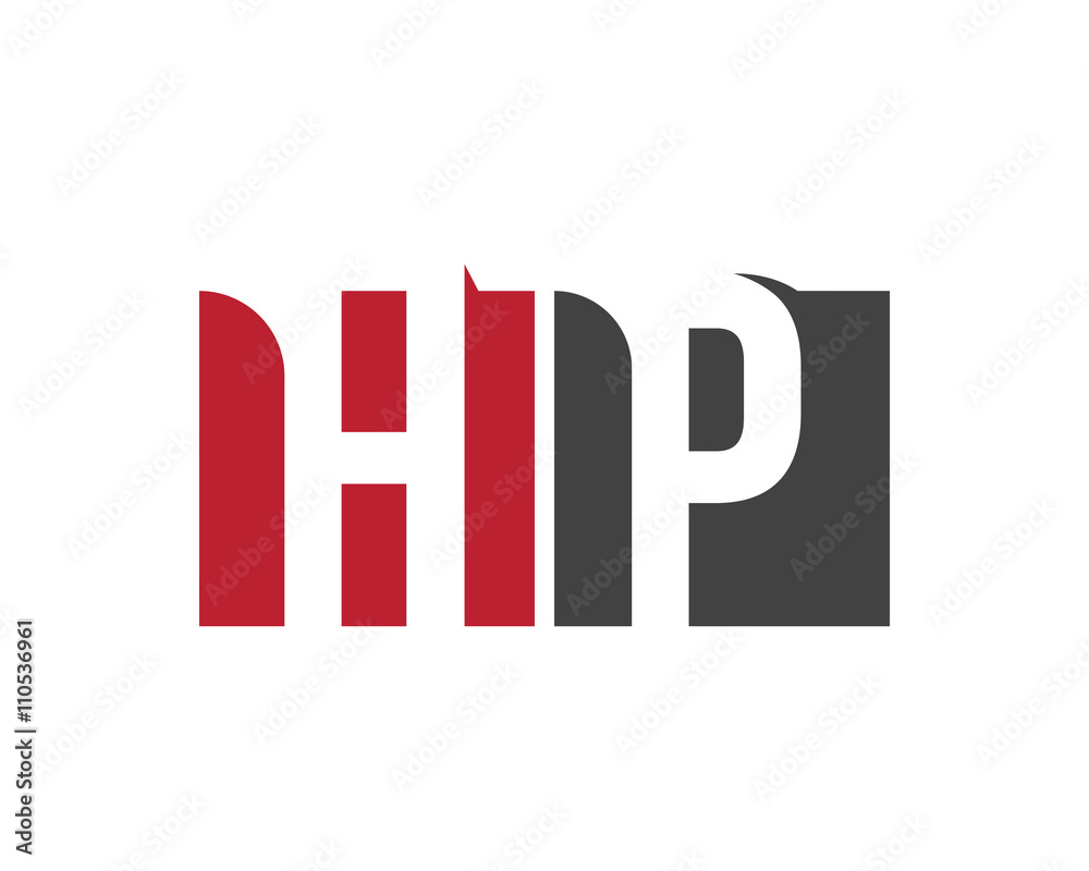 HP red square letter logo for production, publisher, property, partner, park, photography HP red square letter logo for production, publisher, property, partner, park, photography