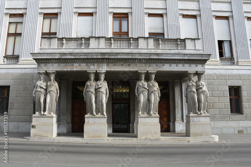 Parlament Wien, Parlament, Parlamentsgebäude, Wien, Dr.-Karl-Renner-Ring, Ringstraße, griechisch-römisch, Regierungssitz