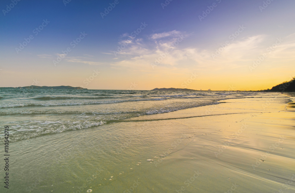 Obraz premium Beach in evening