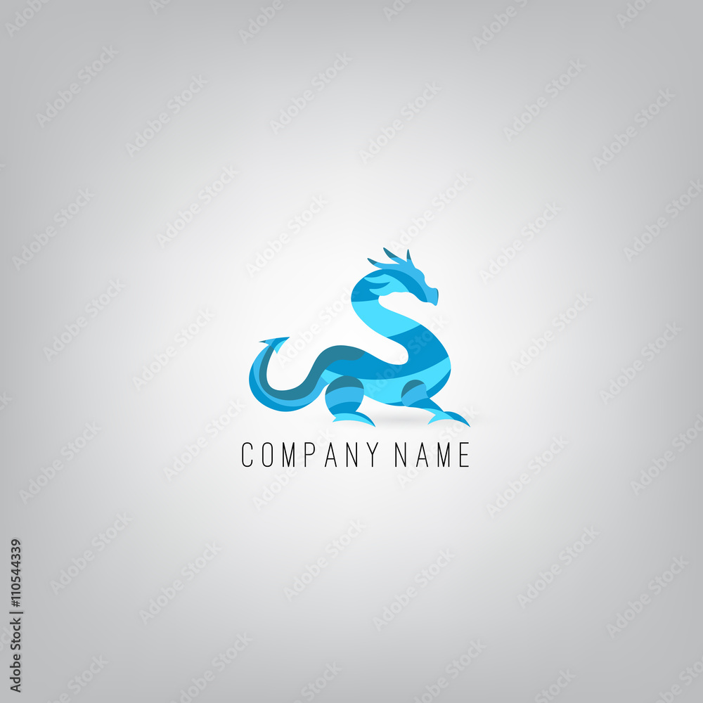 Dragon. Logo Icon Design Template Elements. Concept For Your Logo. Vector Illustration. Dragon. Logo Icon Design Template Elements. Concept For Your Logo. Vector Illustration.