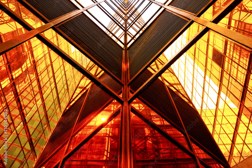 Fototapeta premium Abstract building background