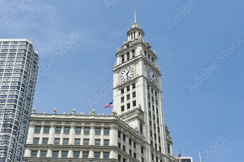 White Architecture of Skyscraper