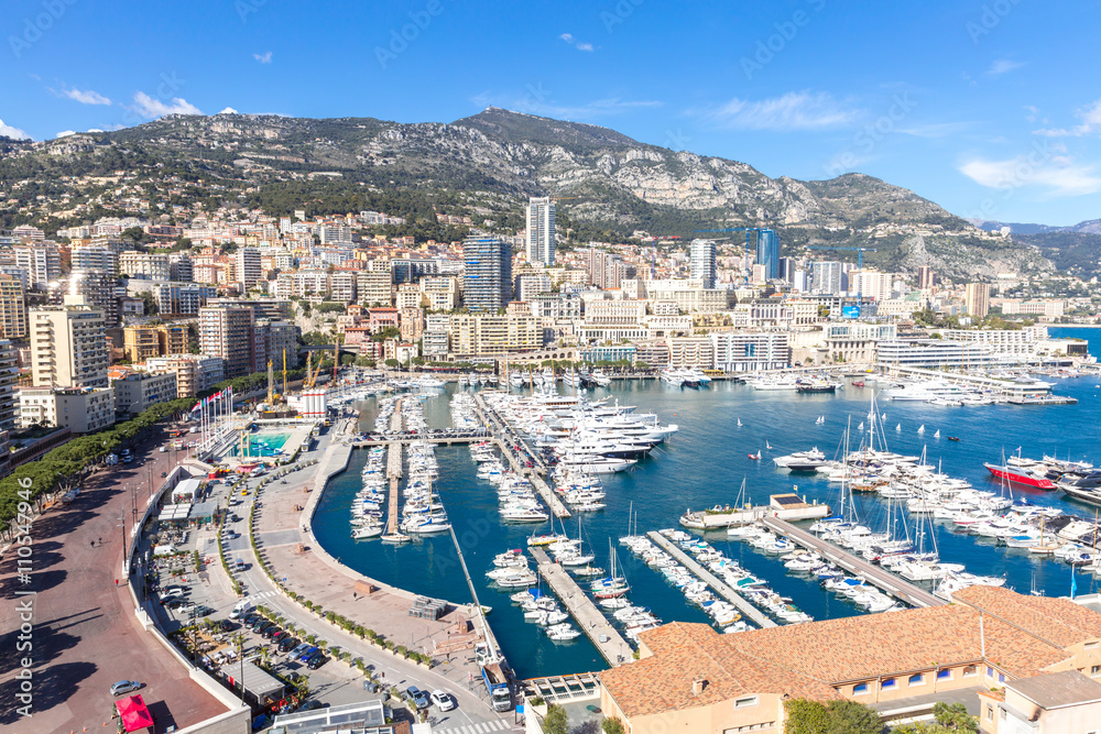 Monaco Monte Carlo harbour