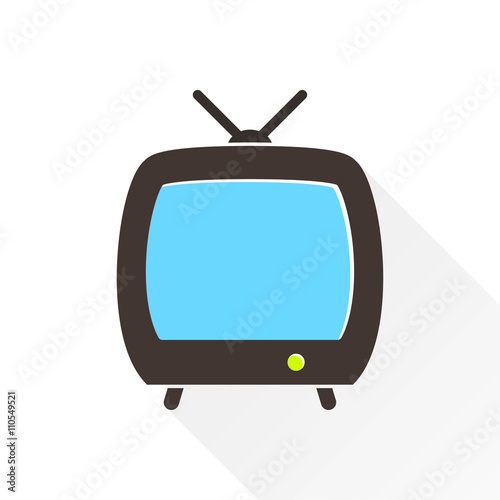 TV - vector icon.