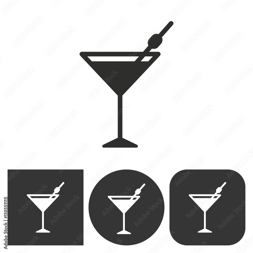 Cocktail - vector icon. Cocktail - vector icon.