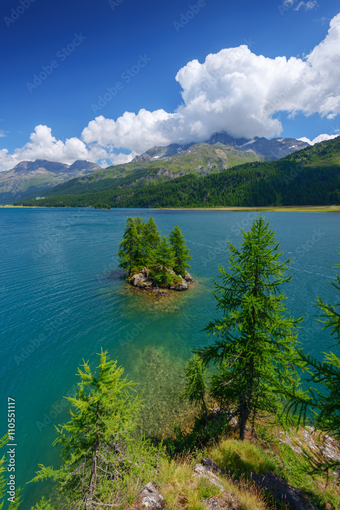 Naklejka premium Silsersee