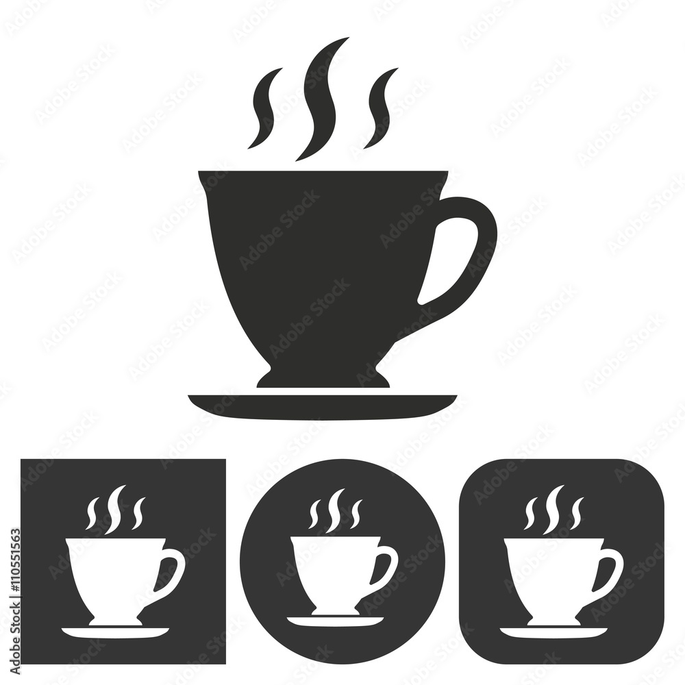 Obraz premium Coffee - vector icon.