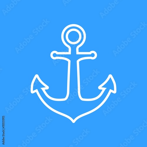 Anchor - vector icon.