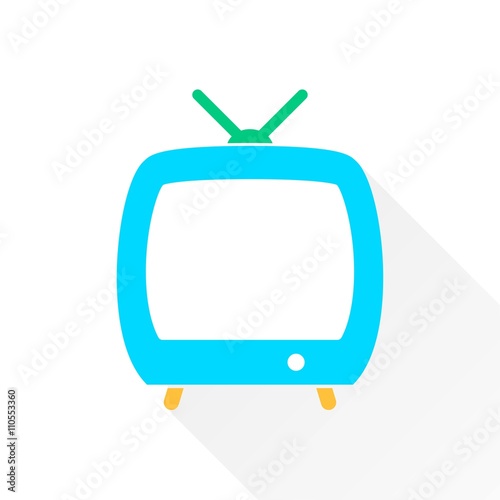 TV - vector icon.