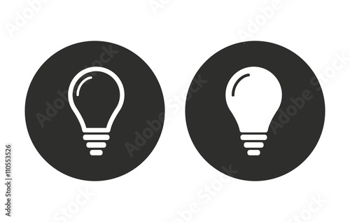 Lamp - vector icon.