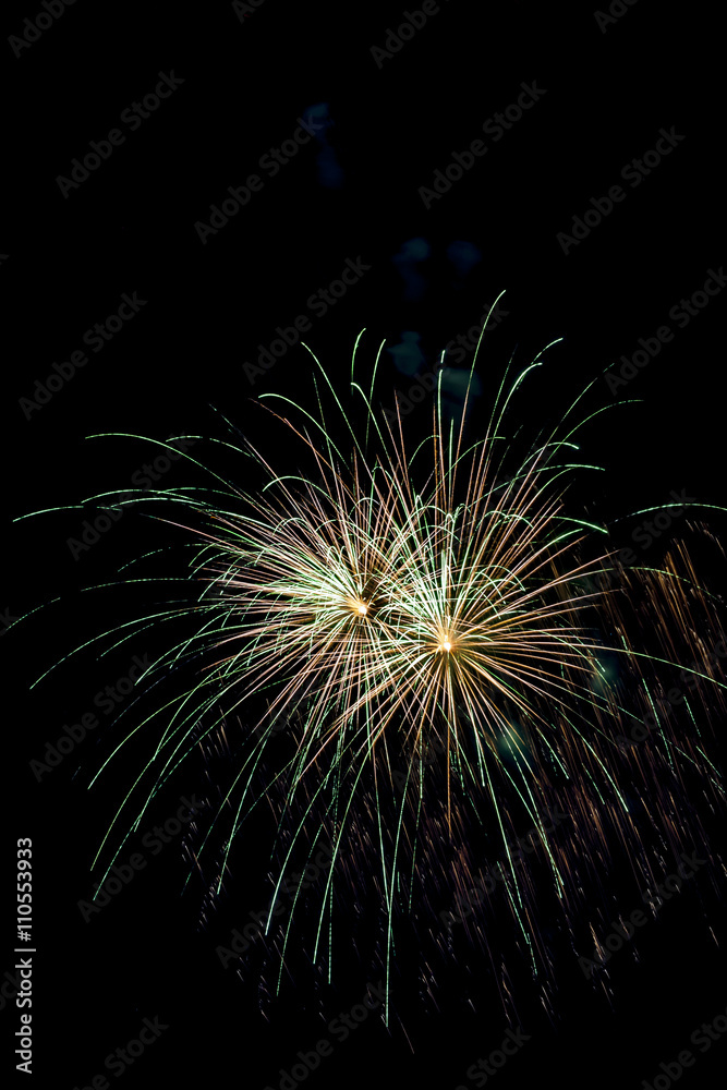Obraz premium fireworks 10