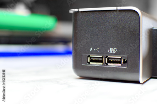 usb side port sockets focus - docking station pc