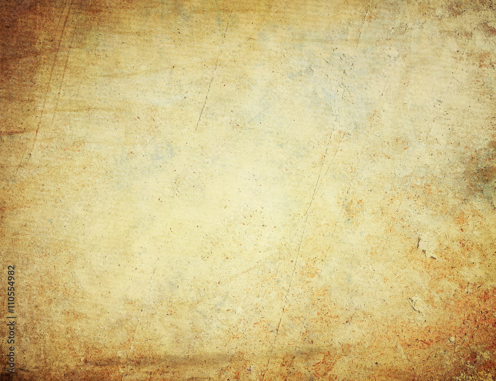 Obraz premium Brown grungy wall