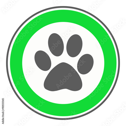 Schild Erlaubnis Tiere