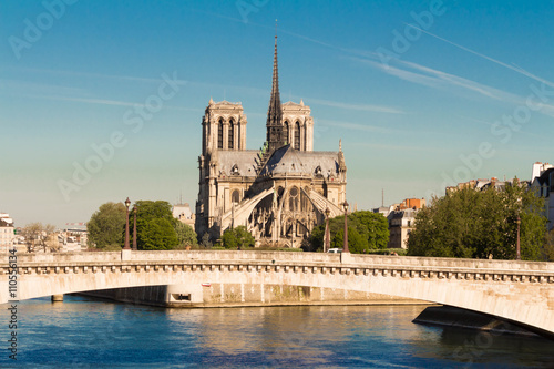 The Notre Dame cathedral, Paris, France