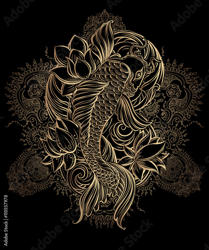 koi carp tatoo 1 4