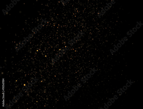 Abstract Particles Glitter Lights Background