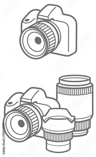 vector camera icon