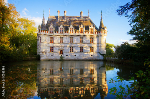 Azay-le-Rideau castle, France photo