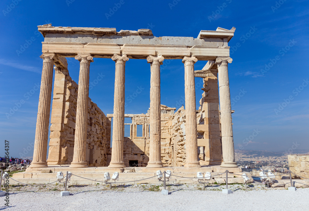 The Erechtheum from the east, Acropolis, Greece