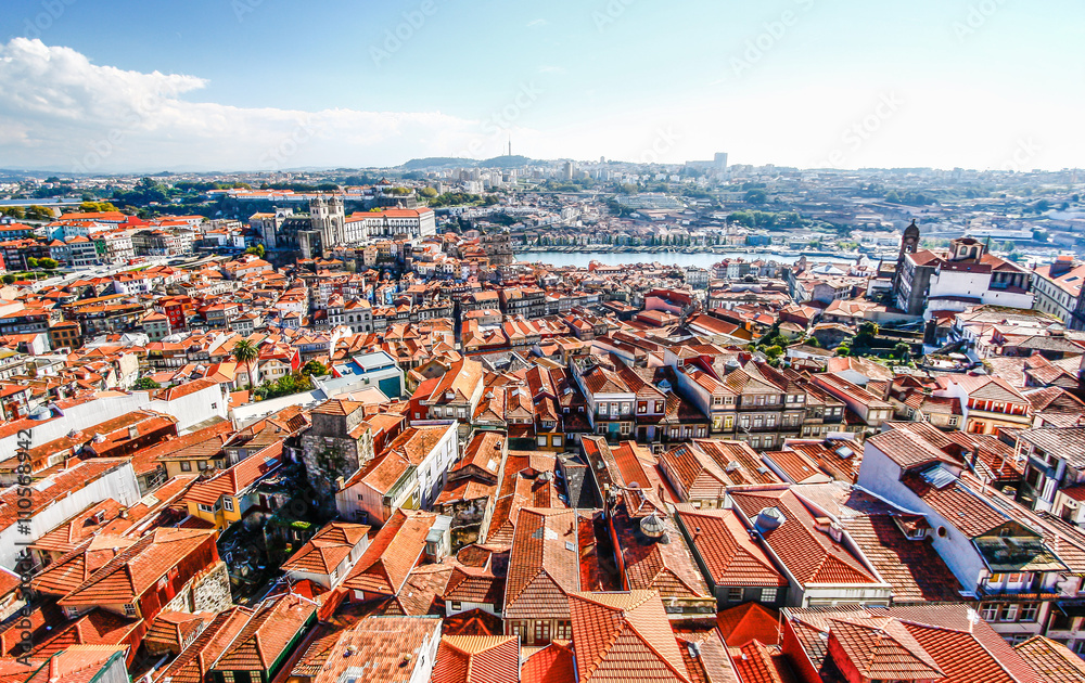Porto Cathedral (Se do Porto). Porto old town is registered as