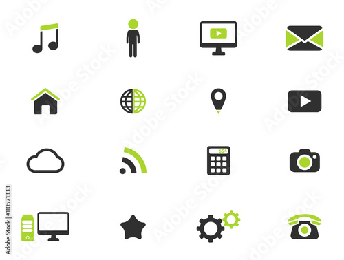 Social media simply icons