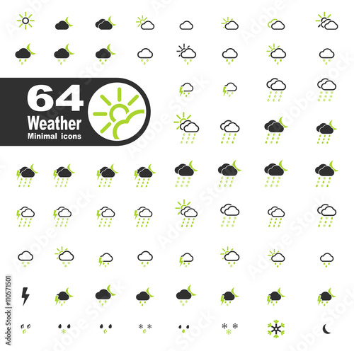 Weather simply icons