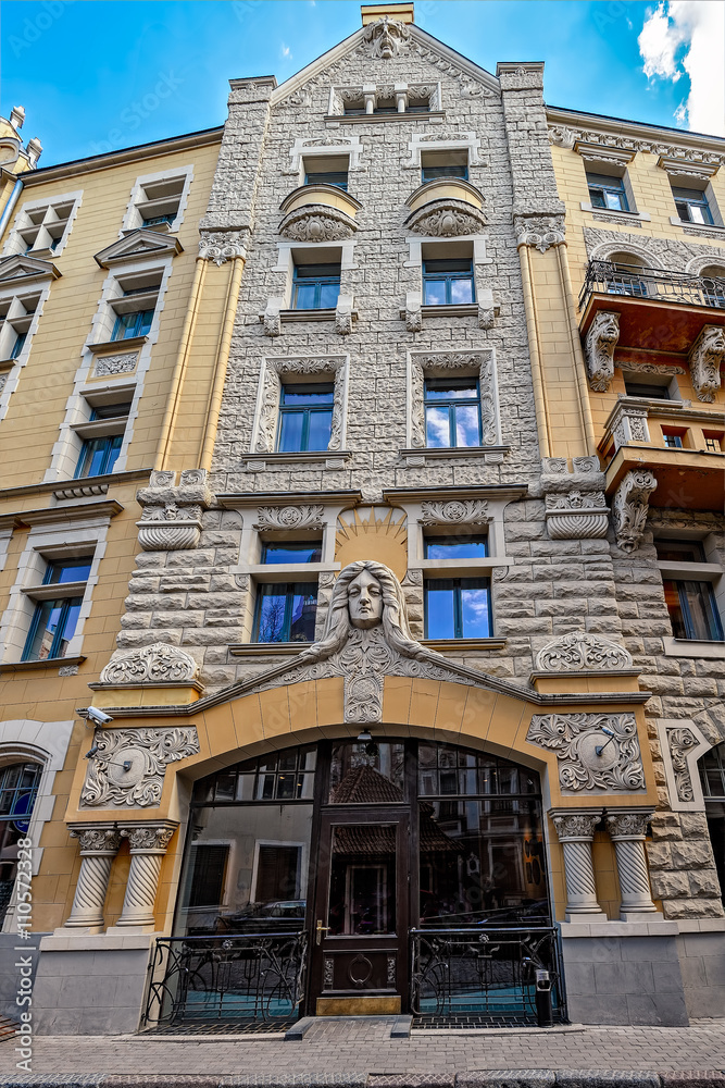 Obraz premium Jugendstil architecture