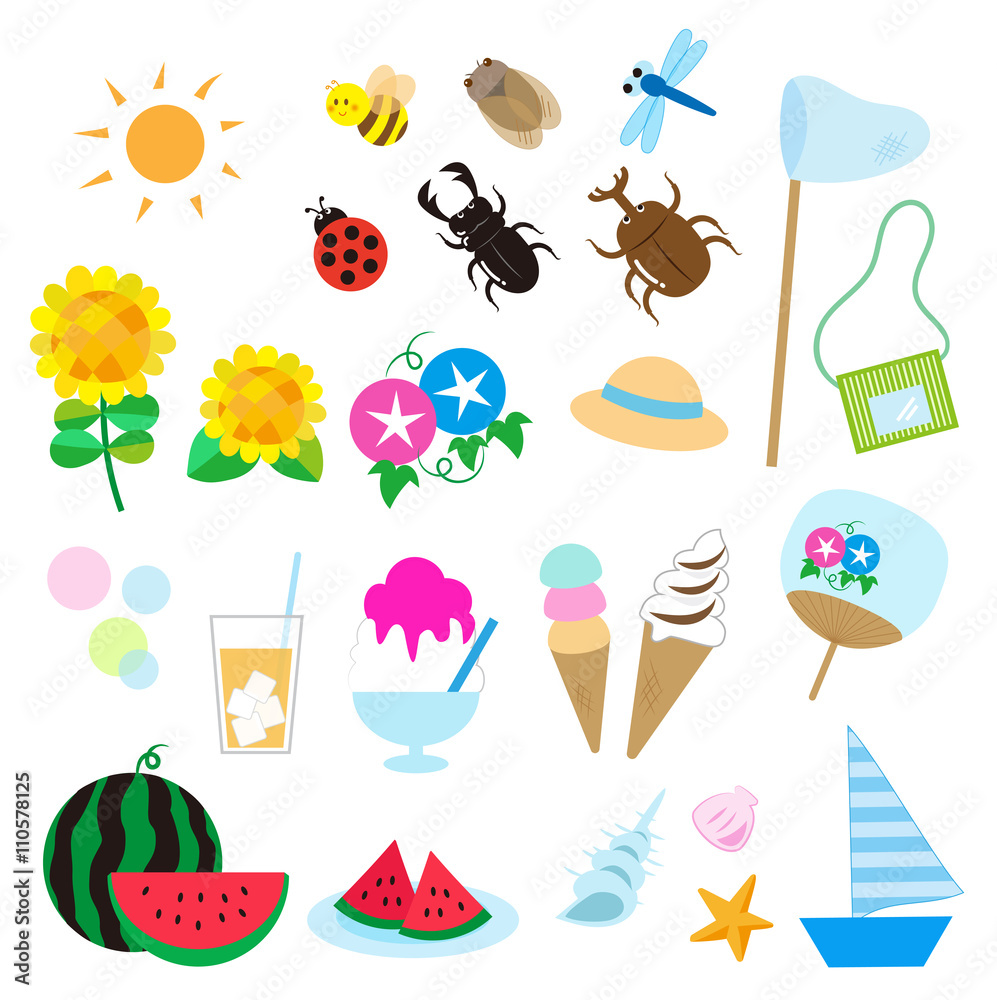 夏のアイテム セット 夏のアイテム セット