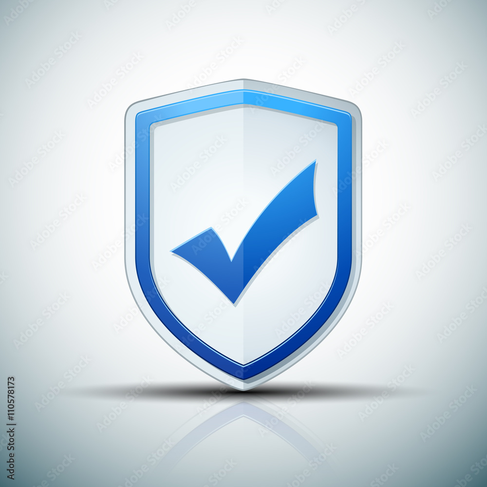 Checkmark Shield sign Checkmark Shield sign