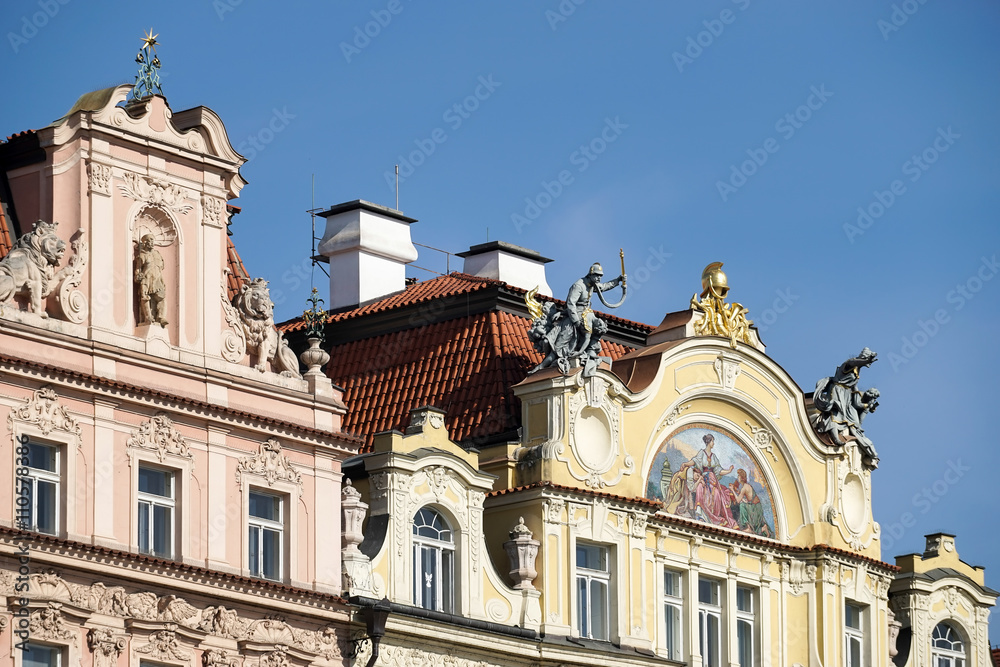 Ministry of Local Development Art Nouveau building located in Prague