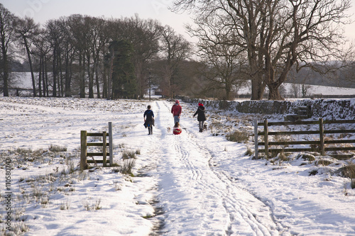 Walking in the Snow