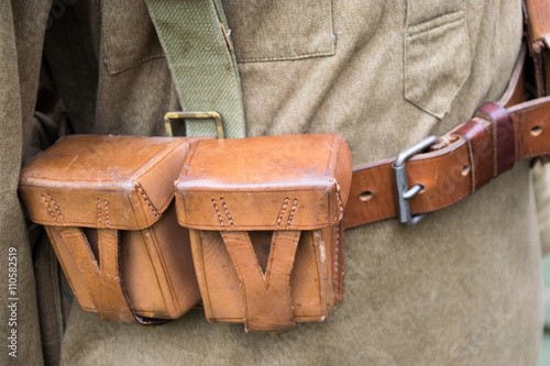 Military belt by  World War II