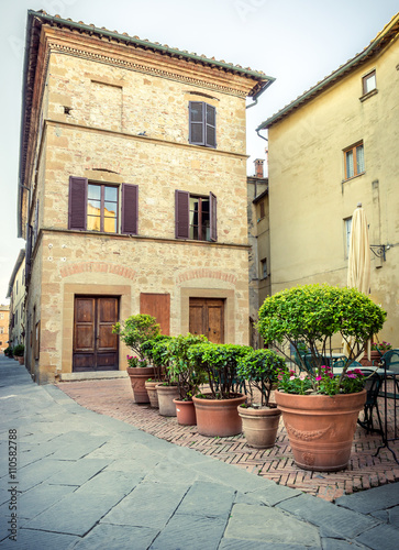Fototapeta Naklejka Na Ścianę i Meble -  Pienza in Tuscany