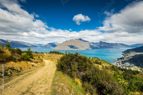 Fototapeta Naklejka Na Ścianę i Meble -  Lake Wakatipu #4, New Zealand