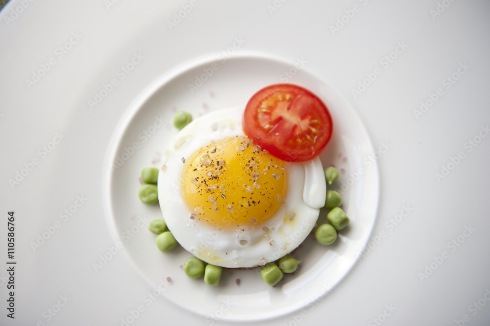 Diet Breakfast with Seasoned Egg Diet Breakfast with Seasoned Egg
