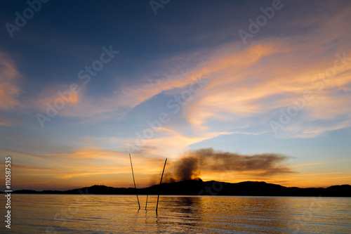 island in the Andaman sea, on the way from Myeik to Kawthong in the south of Myanmar. photo