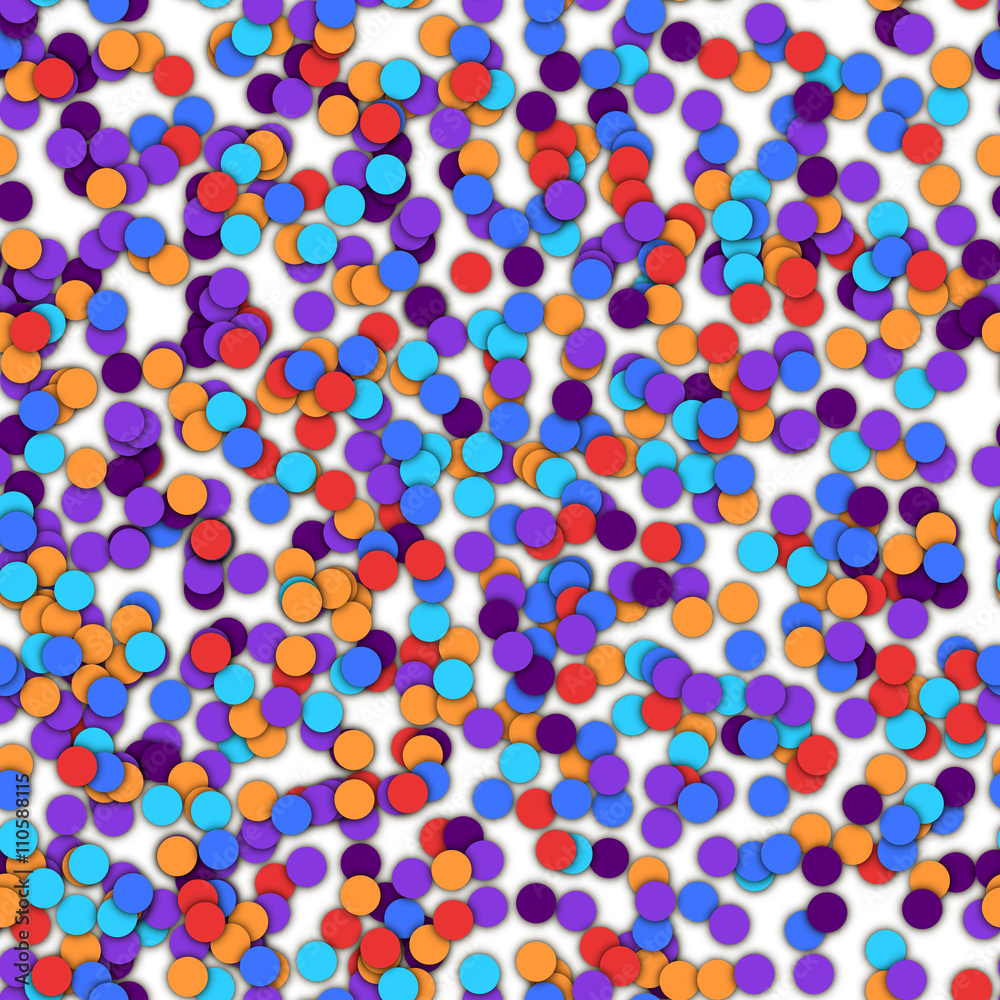 Seamless Pattern of Colorful confetti. Celebration holiday vecto Seamless Pattern of Colorful confetti. Celebration holiday vecto