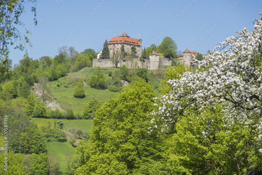 Stetten castle in Hohenlohe