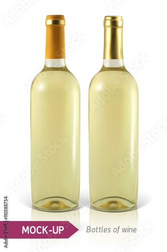 bottle of white wine