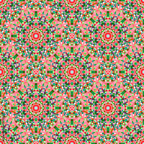 Ornamental Seamless Pattern. Abstract Geometrical Vector Background © prezent