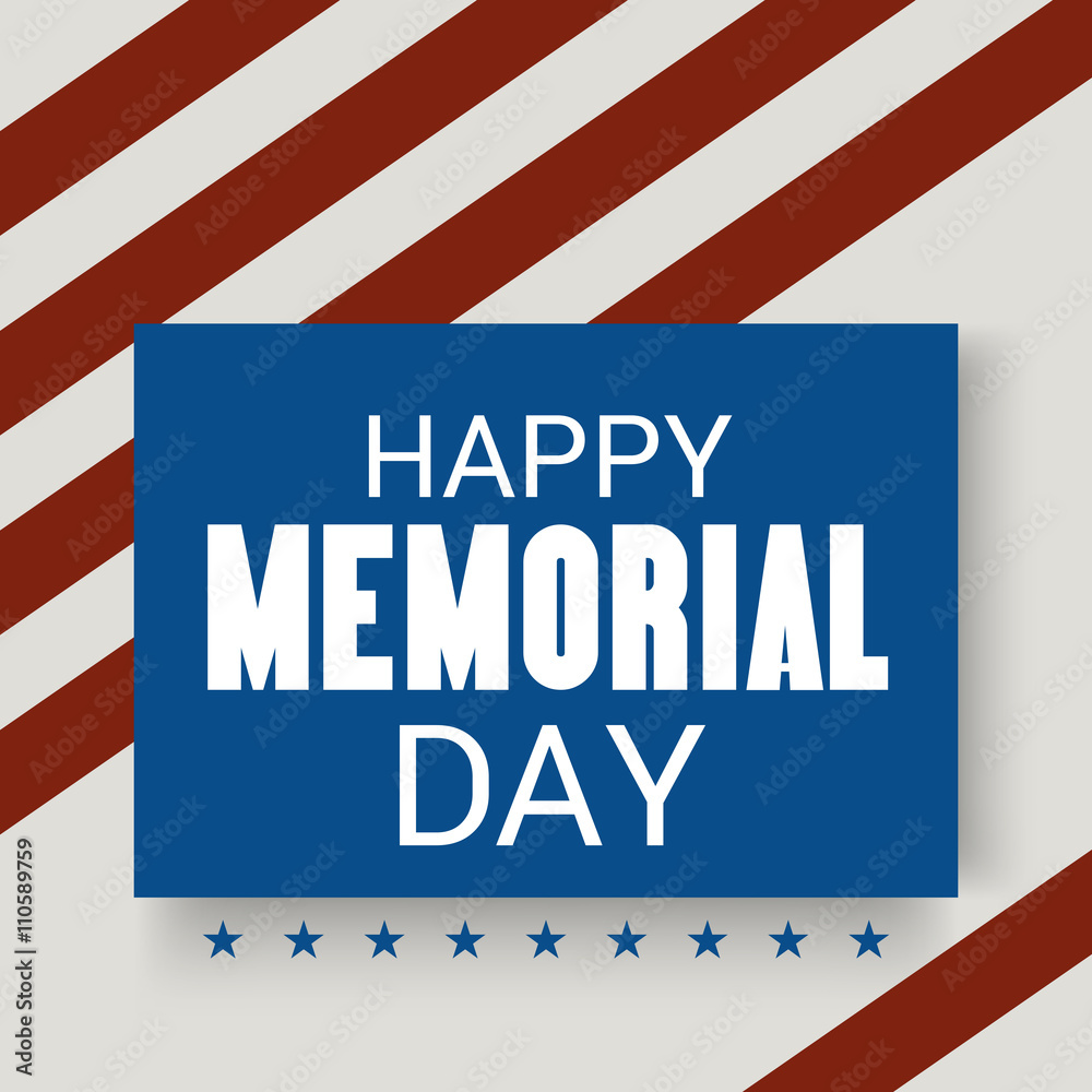 Obraz premium memorial day