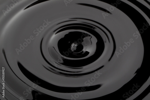 dark liquid ripples